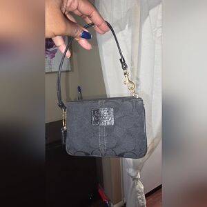 Black Coach Signature Project Small Wrislet